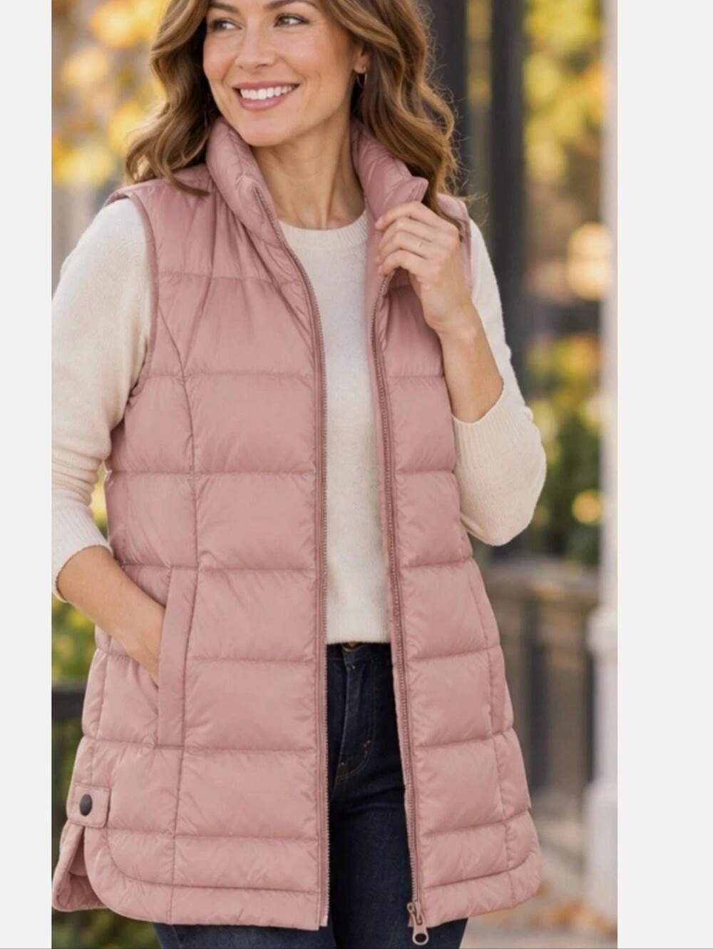 🍒J.JILL🍒 DOWN FILLING PUFFER VEST